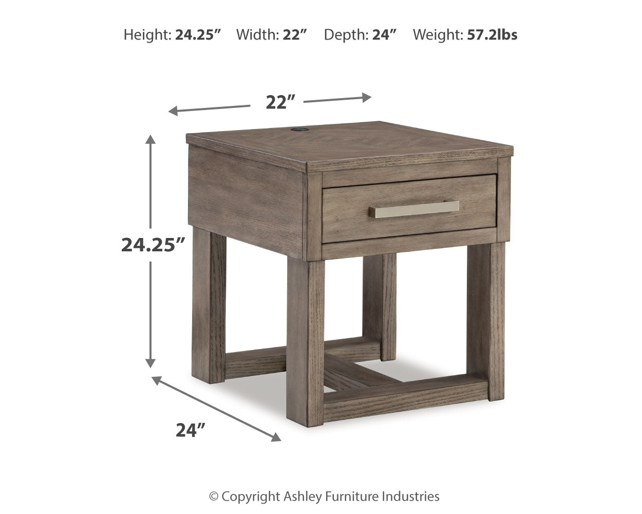 Loyaska End Table - Tampa Furniture Outlet
