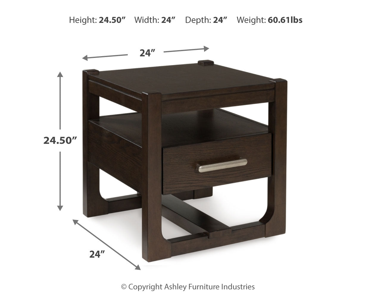 Breckington End Table - Tampa Furniture Outlet
