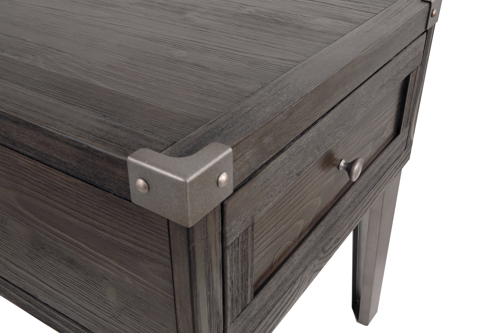 Todoe End Table with USB Ports & Outlets - Tampa Furniture Outlet