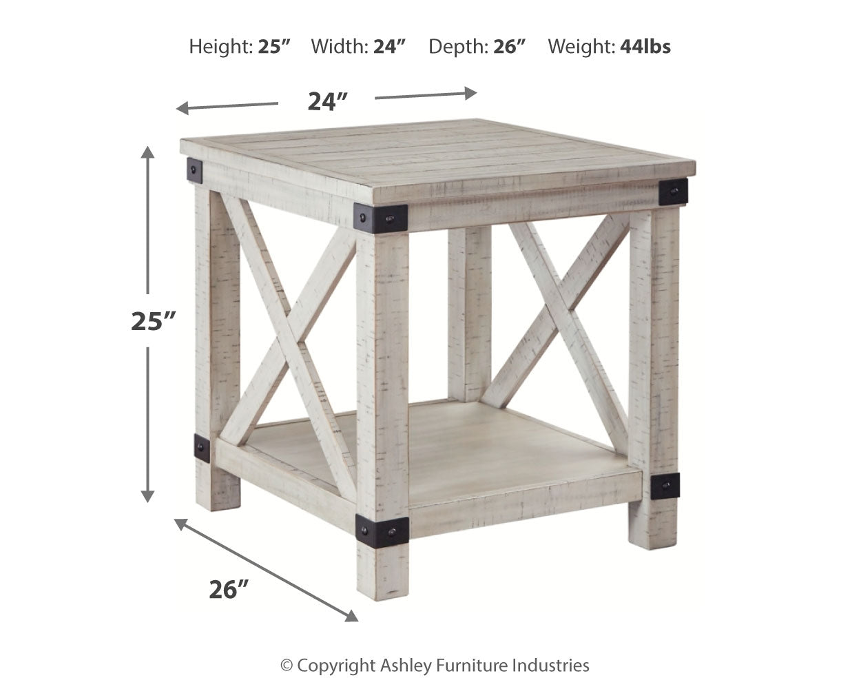Carynhurst End Table - Tampa Furniture Outlet