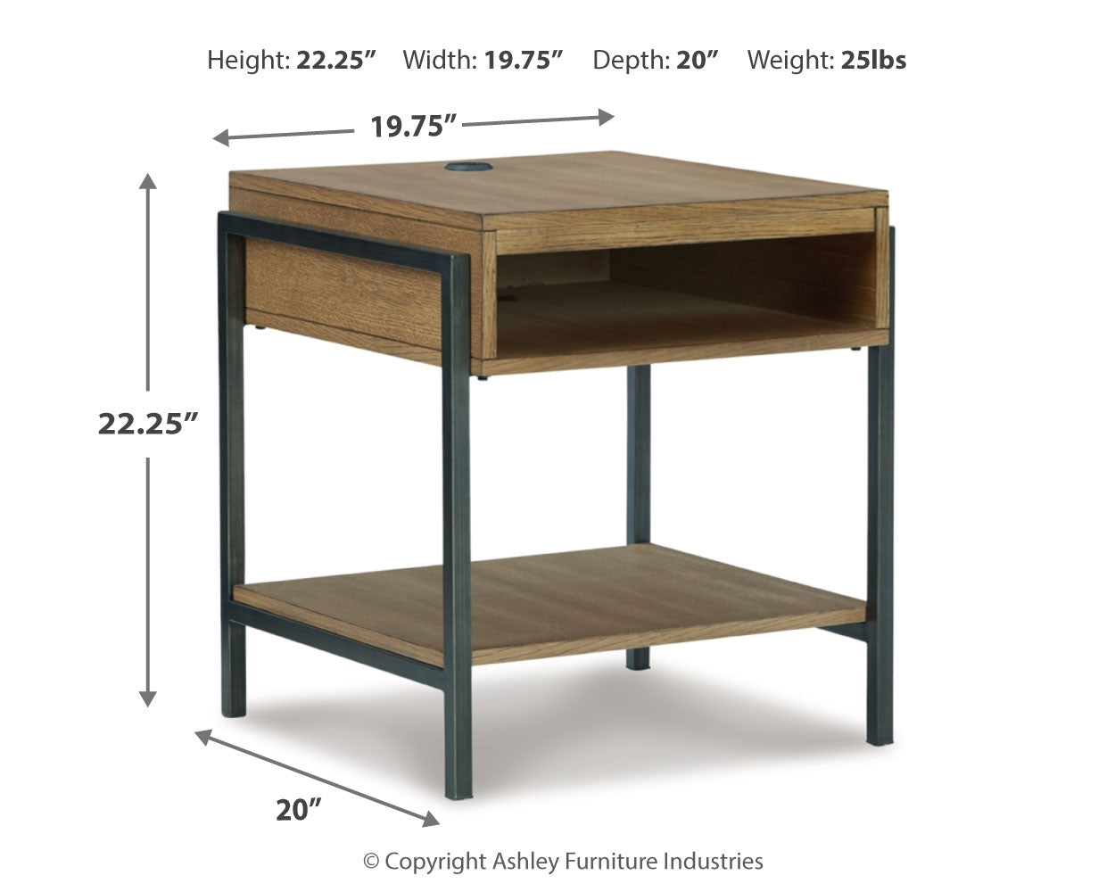 Fridley End Table - Tampa Furniture Outlet