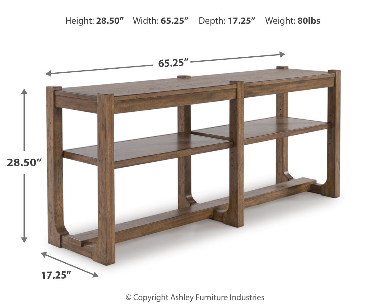 Cabalynn Sofa Table - Tampa Furniture Outlet