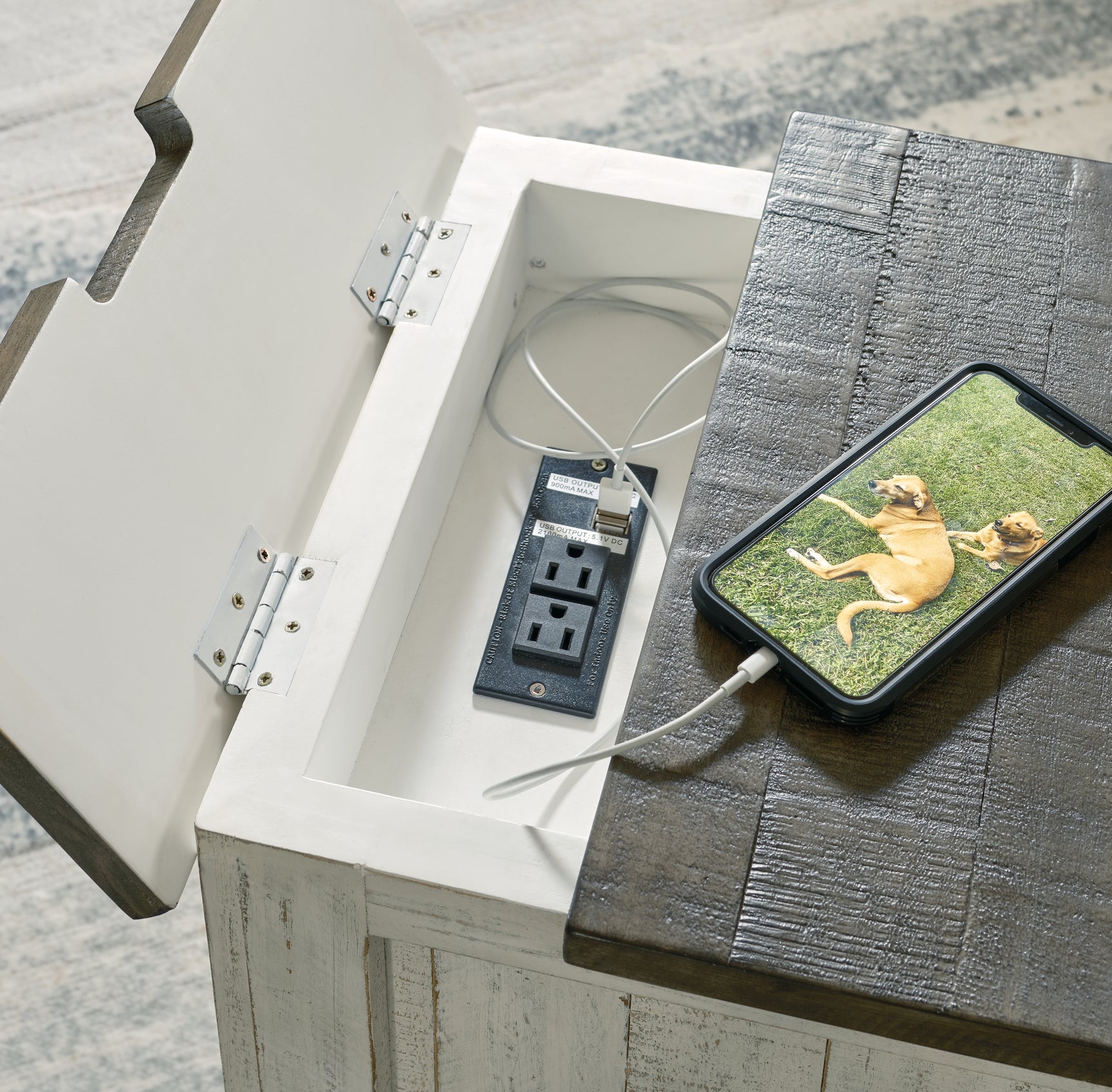 Havalance Chairside End Table - Tampa Furniture Outlet