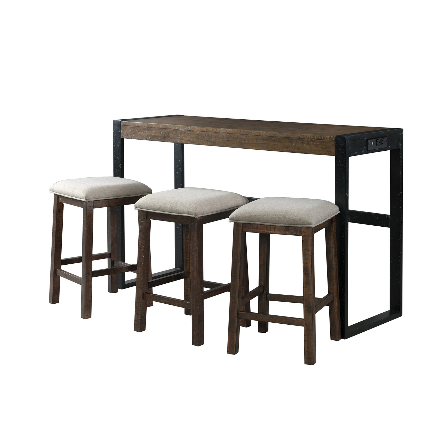 Caesar Occasional Bar Table Single Pack (Table + Three Stools)