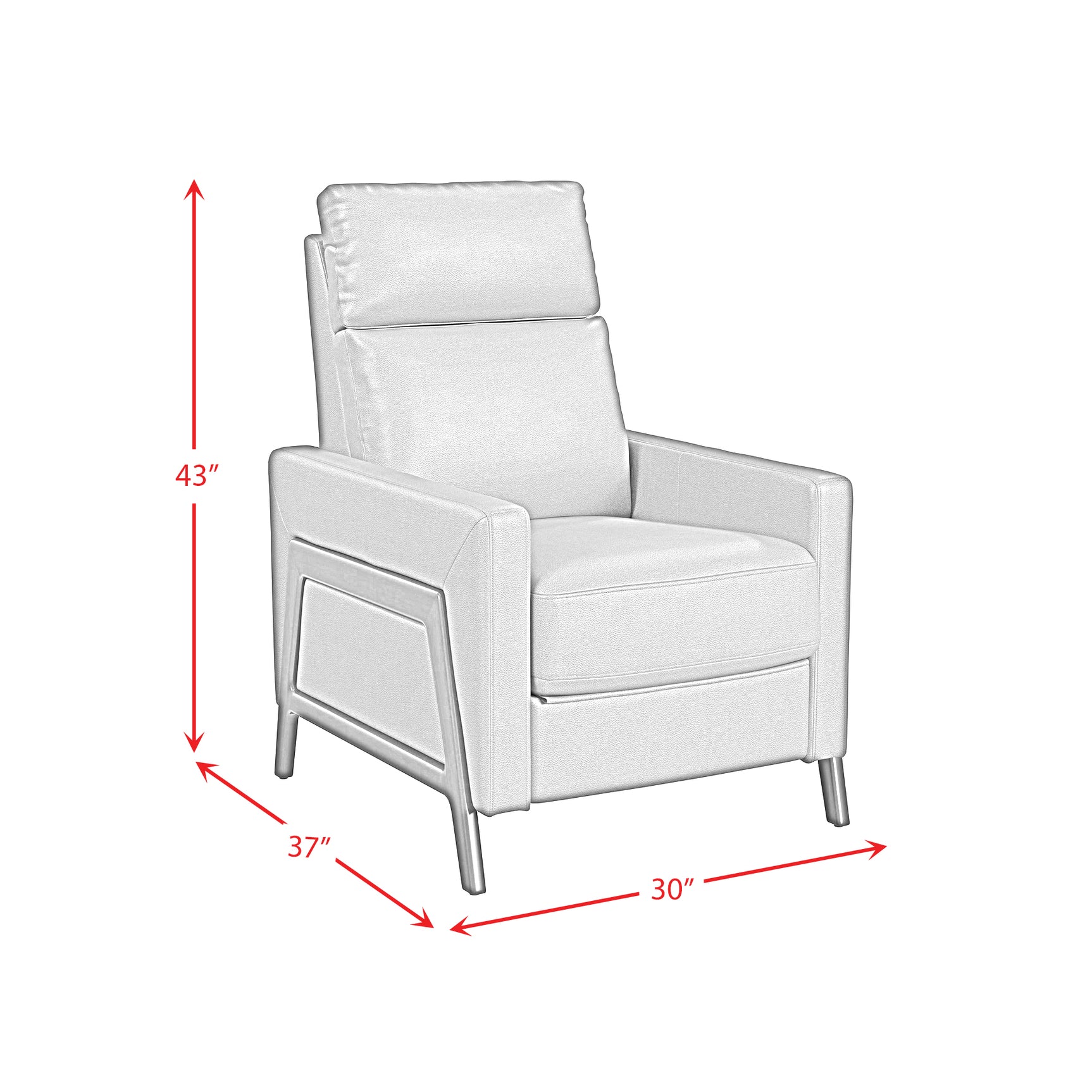 Tango P2 Recliner in Pebble Tan - Tampa Furniture Outlet