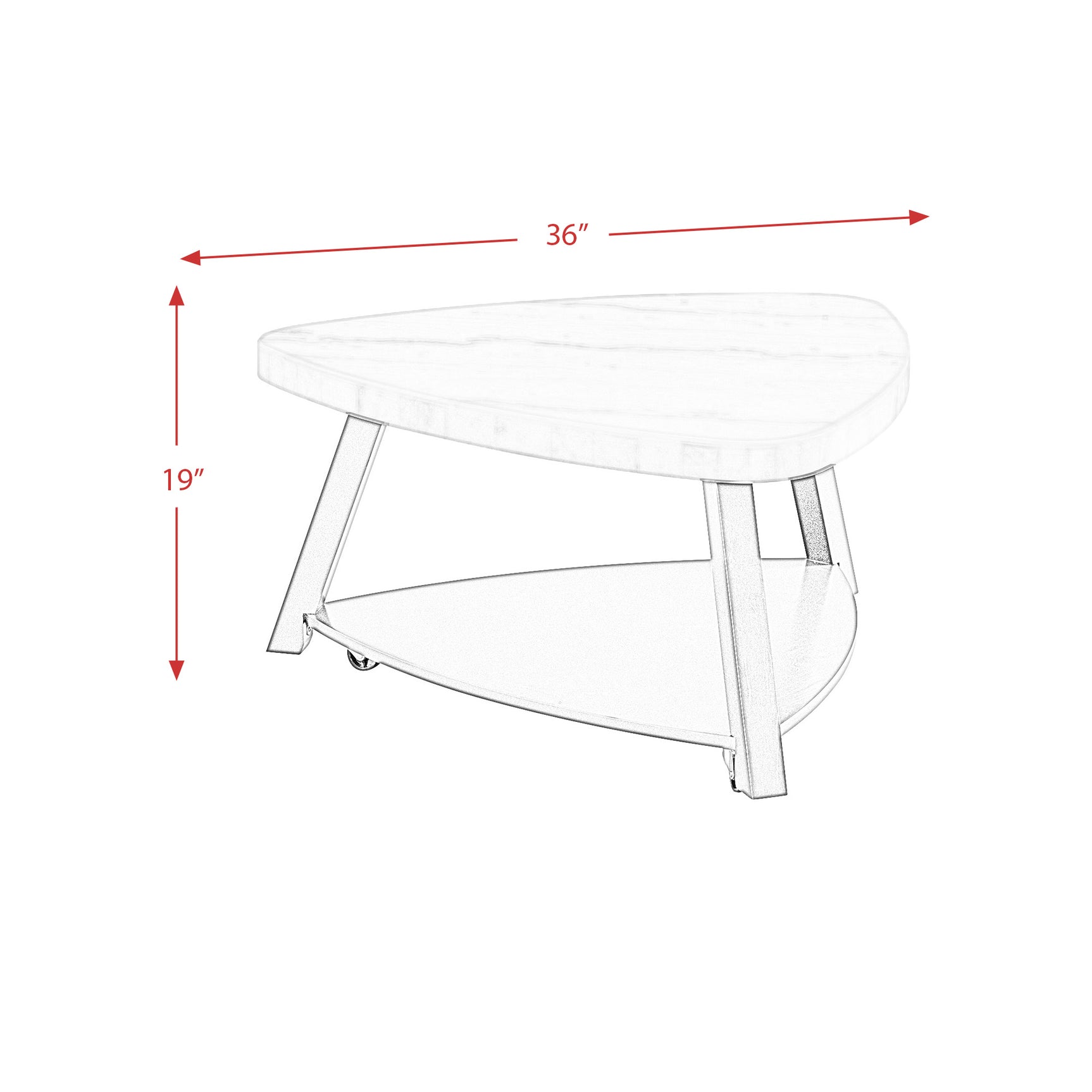 Trinity Coffee Table - Tampa Furniture Outlet