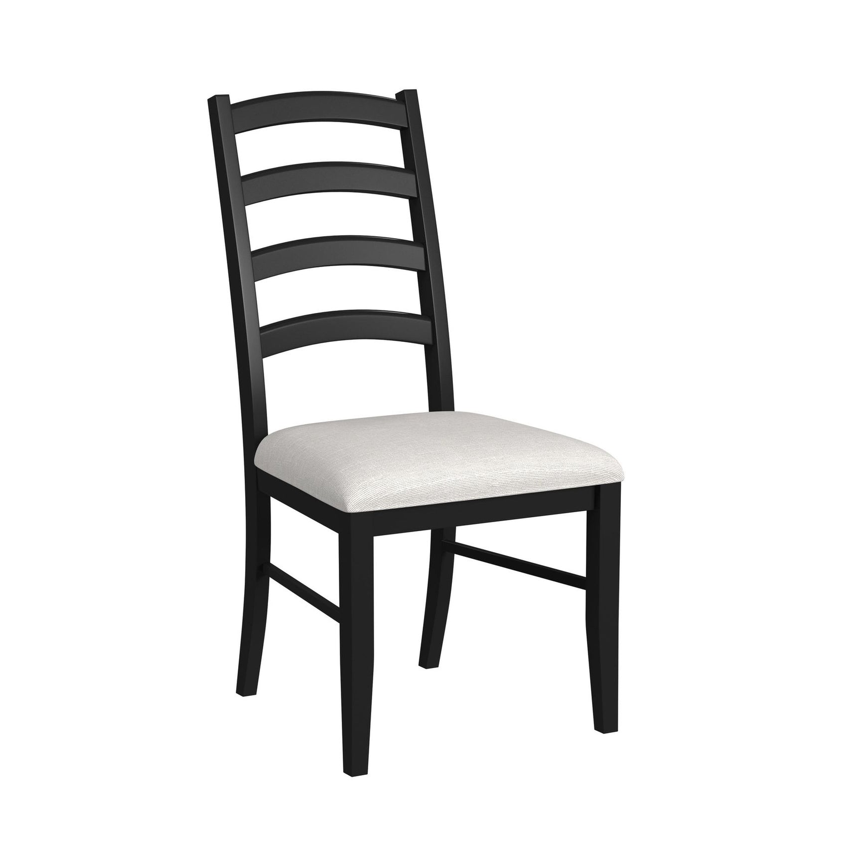 Tulane 6PC Dining Set with Table, 4 Chairs, and Bench in Oak and Black