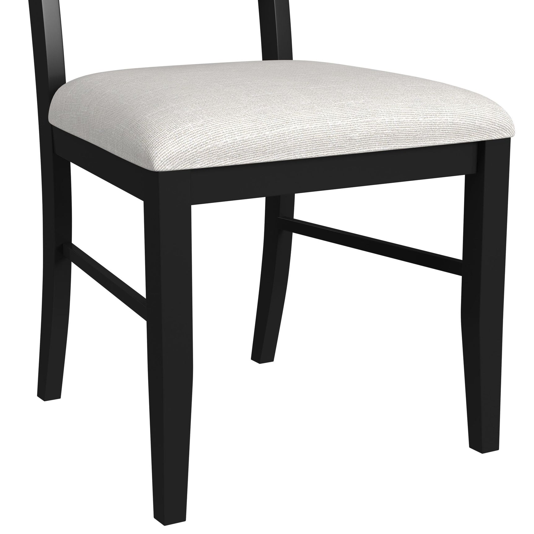 Tulane 6PC Dining Set with Table, 4 Chairs, and Bench in Oak and Black - Tampa Furniture Outlet