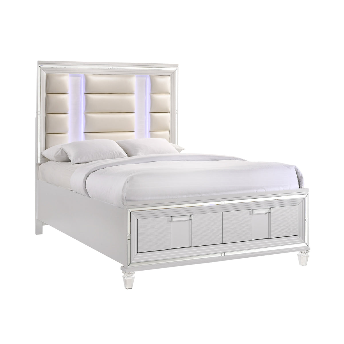 Twenty Nine Queen Bed White