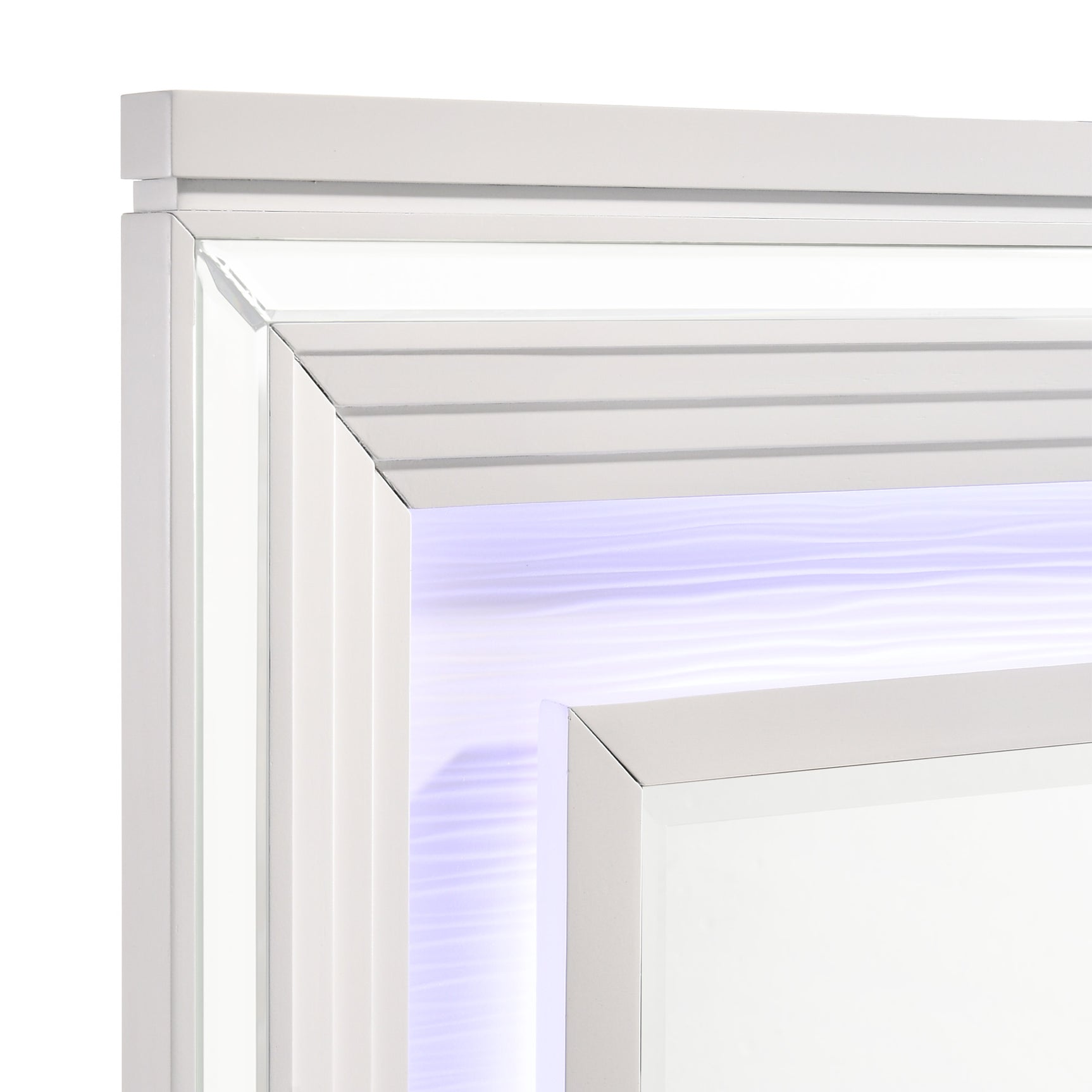 Twenty Nine Dresser & Mirror Set White - Tampa Furniture Outlet