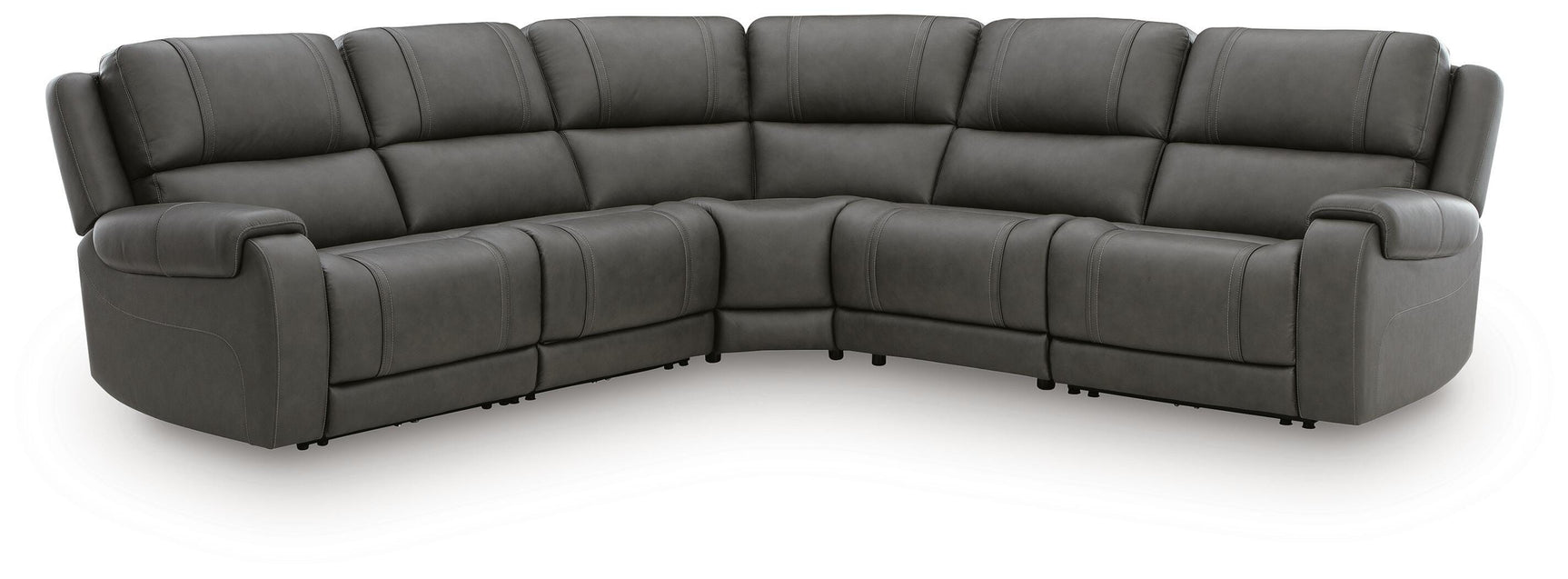 Tampa Furniture Outlet - Ashley Furniture - 5Z - Pittson Sectional - 5-Piece Power Reclining Sectional - PCU12600S9