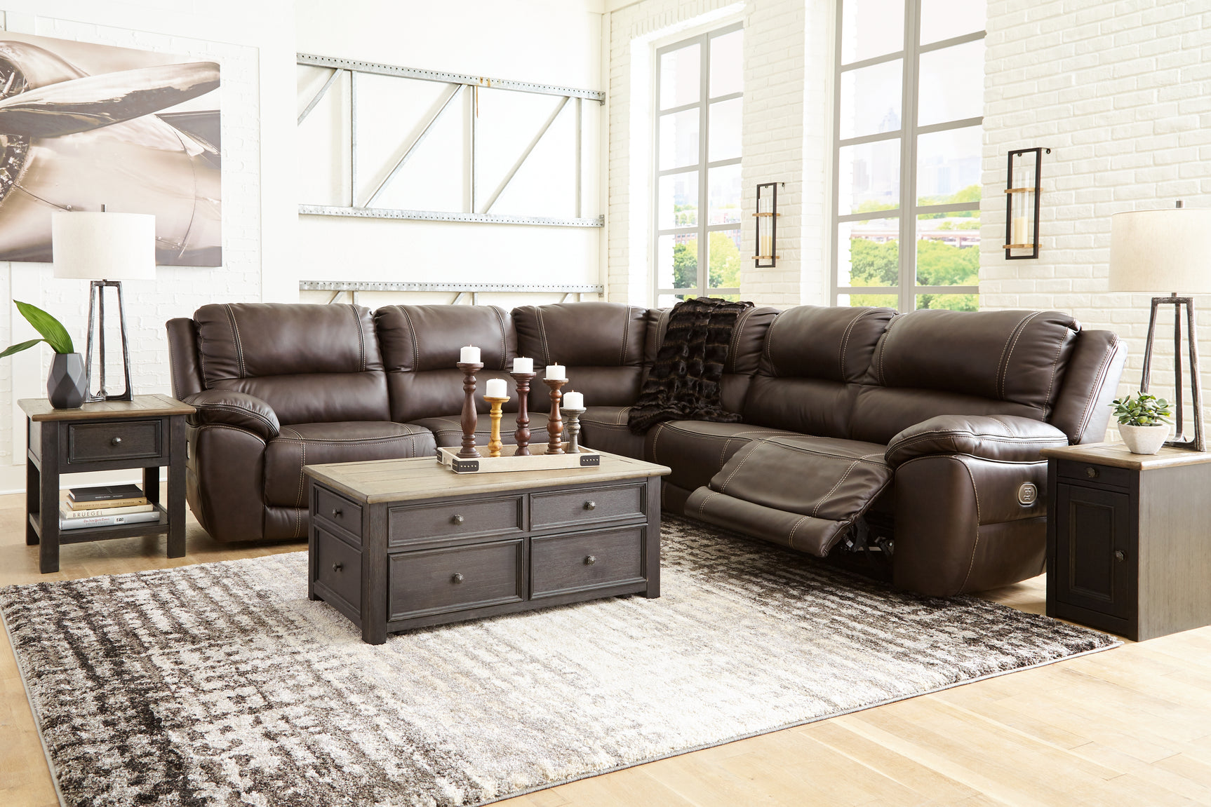 Dunleith Sectional - Tampa Furniture Outlet