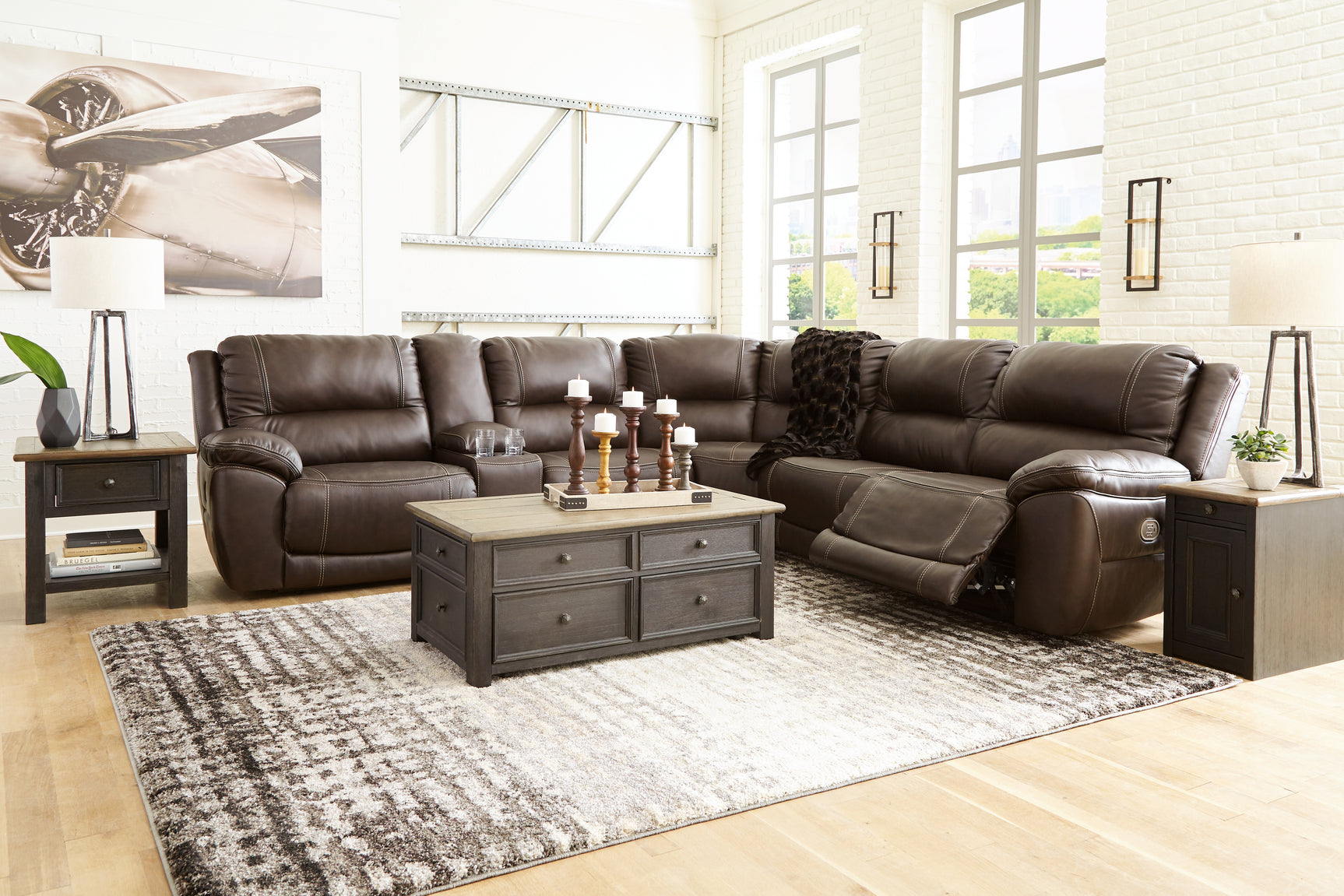 Dunleith Sectional - Tampa Furniture Outlet