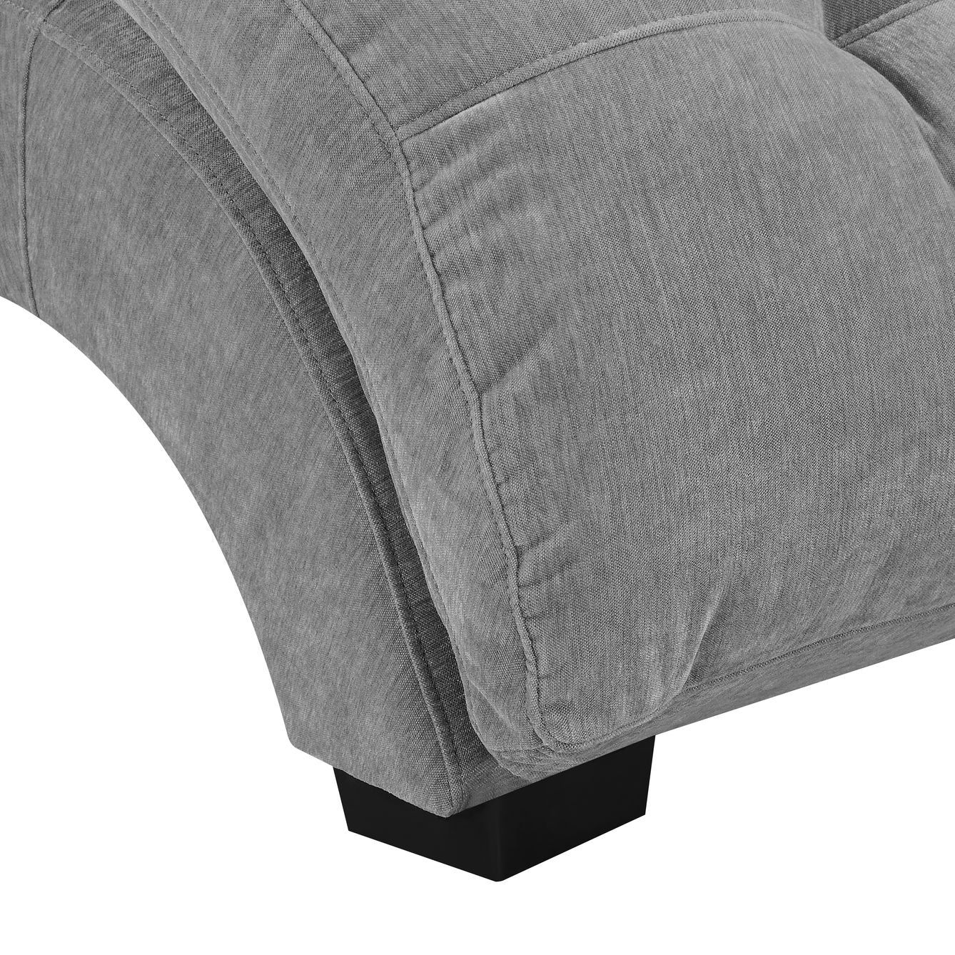 Dominick Chaise In Amigo Granite (3A) - Tampa Furniture Outlet
