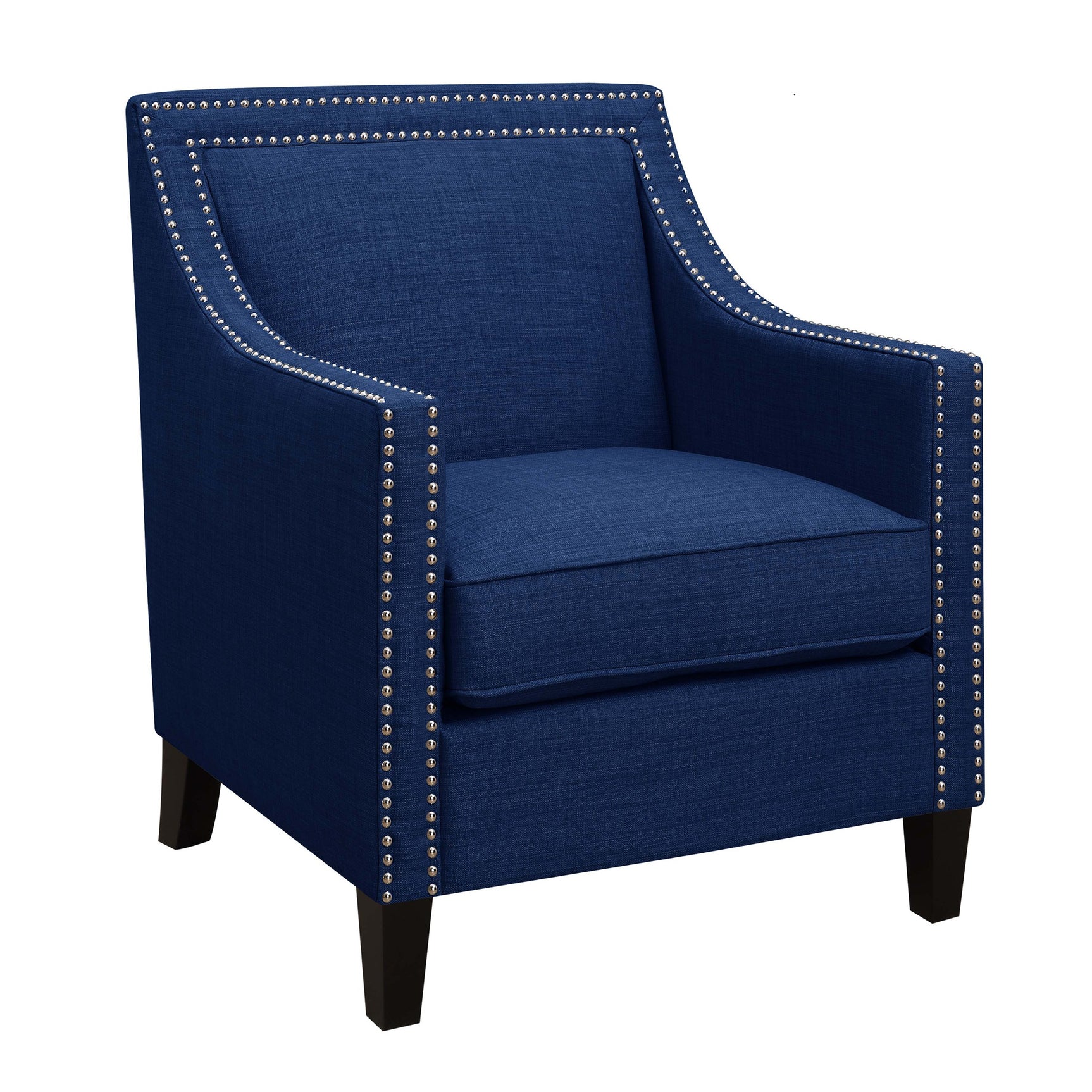Erica 497 Chair W/Chrome Nails Heirloom Blue (ISTA 3) - Tampa Furniture Outlet