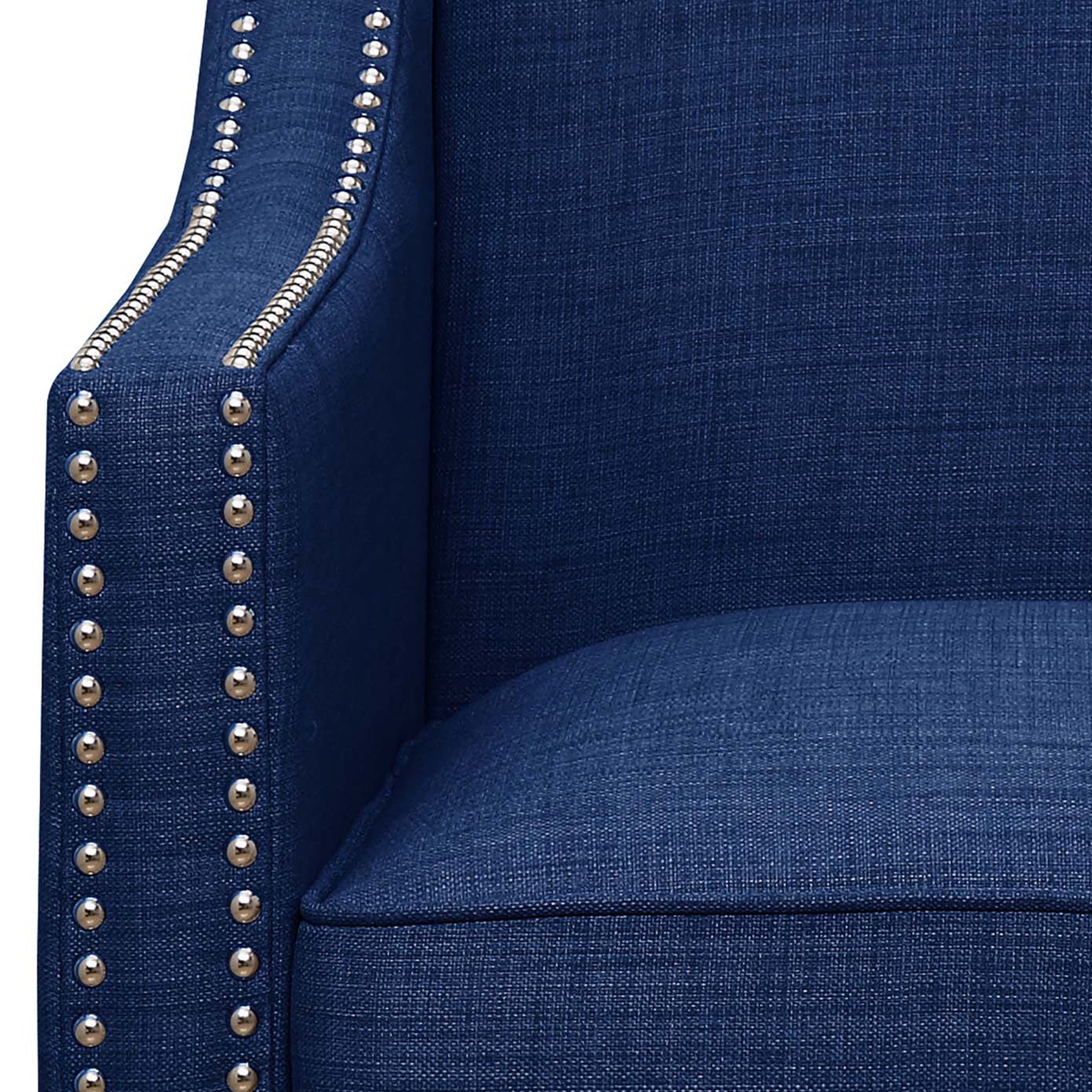 Erica 497 Chair W/Chrome Nails Heirloom Blue (ISTA 3) - Tampa Furniture Outlet