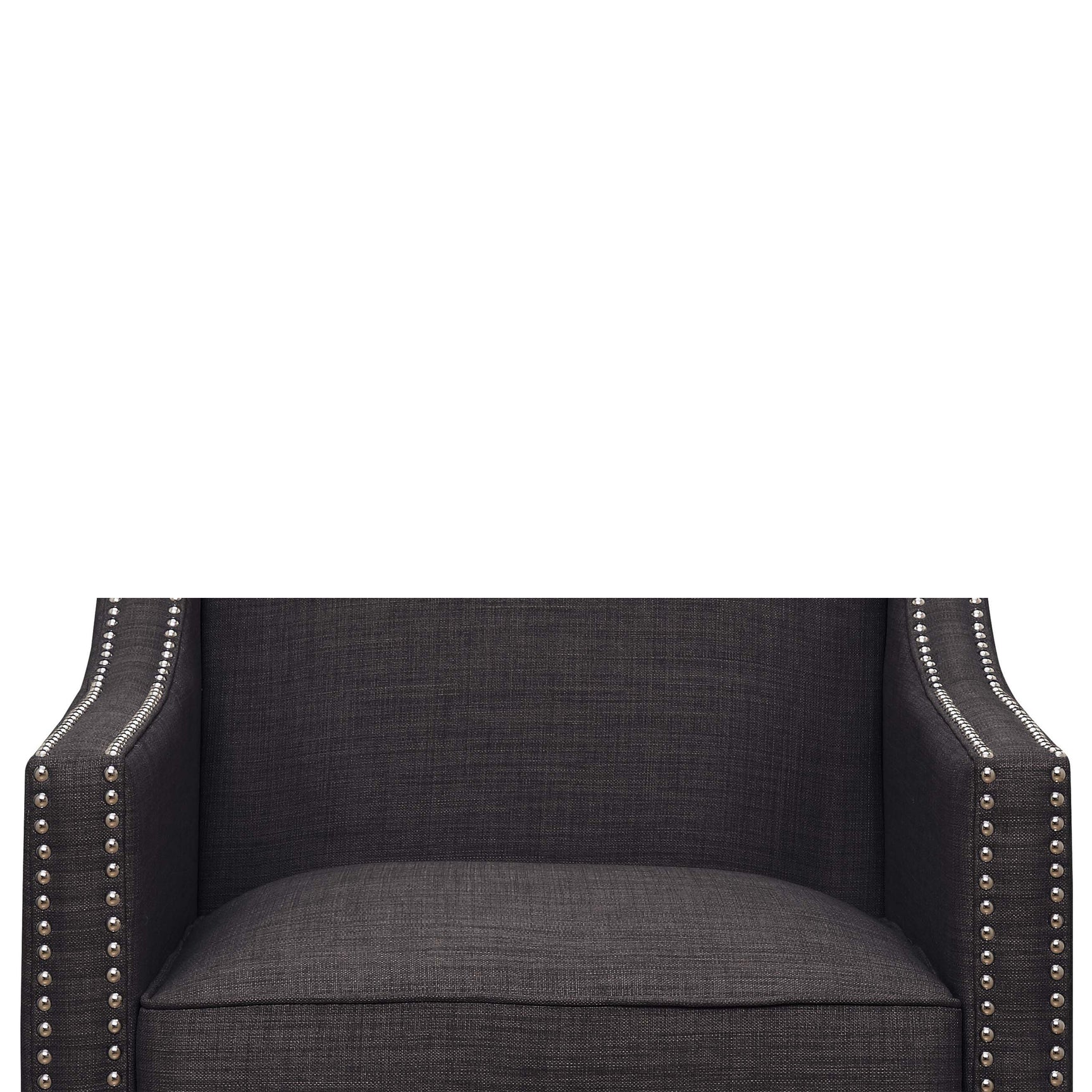 Erica 497 Chair W/Chrome Nails Heirloom Charcoal (ISTA 3) - Tampa Furniture Outlet