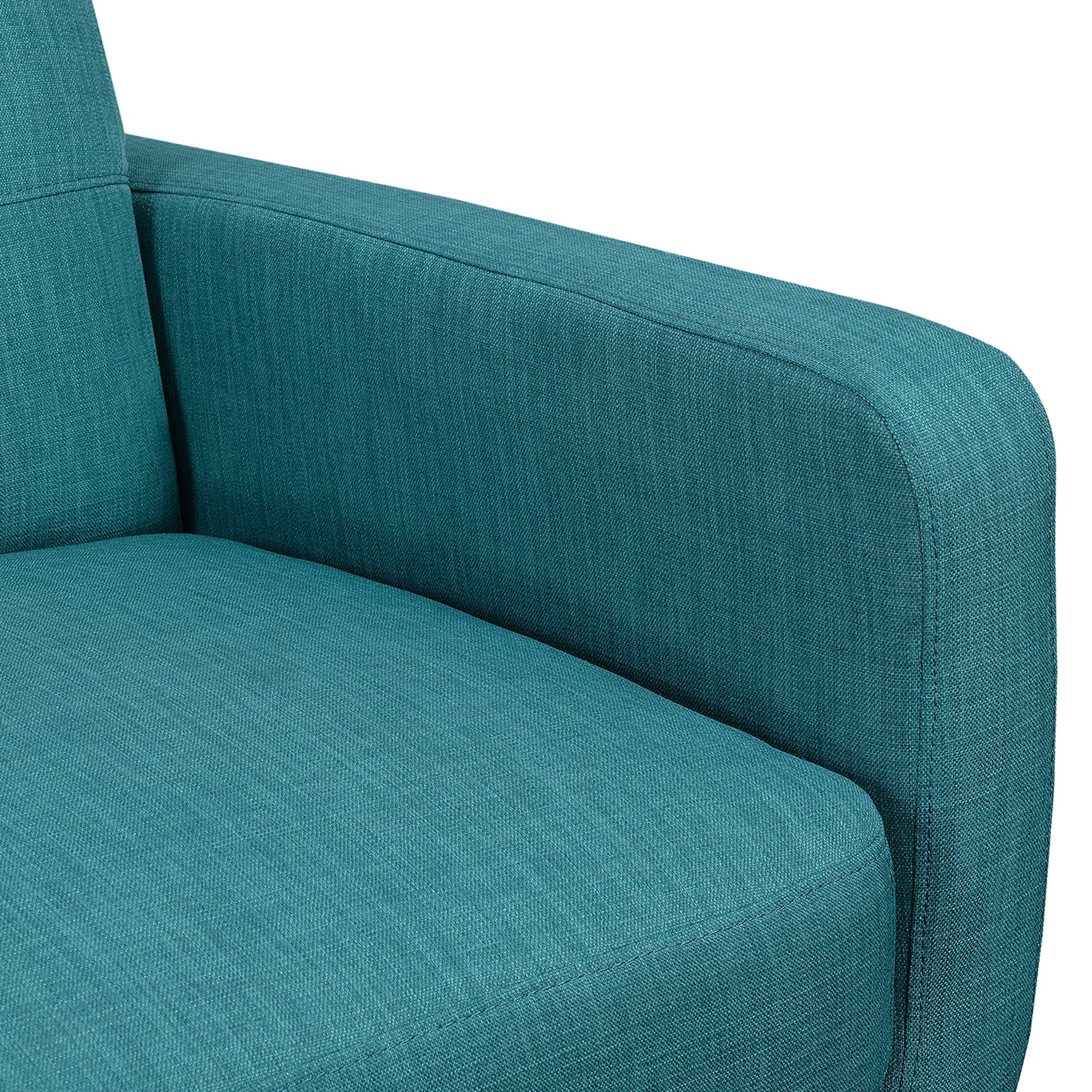 Hadley 4480 Love Seat Heirloom Teal w/No Pillow - Tampa Furniture Outlet
