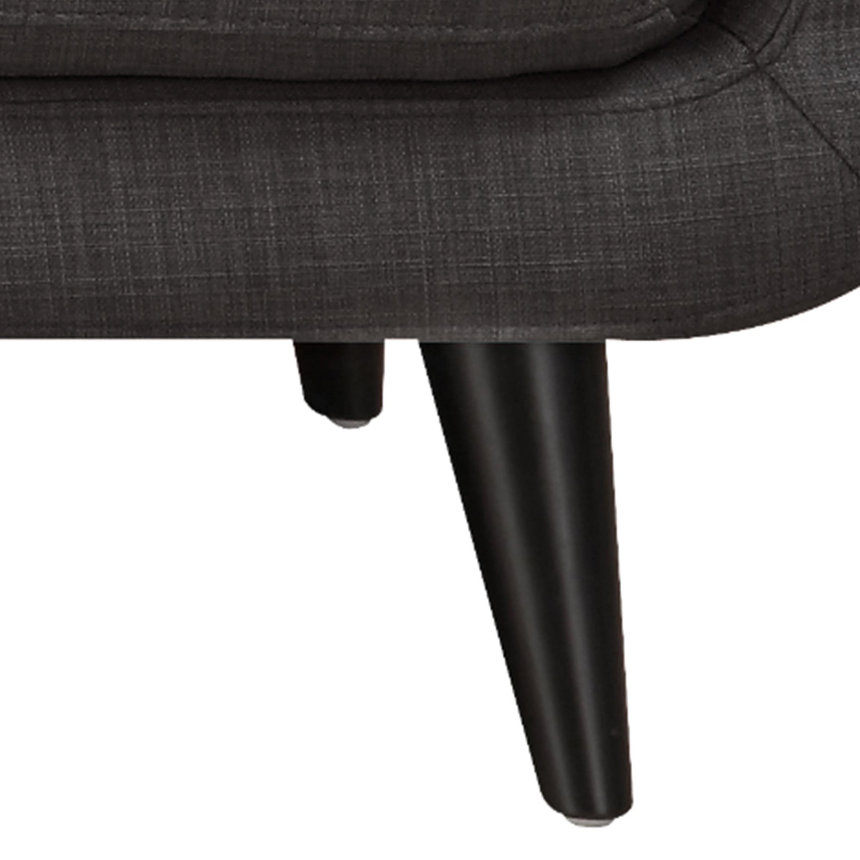Hadley 4480 KD Love Seat Heirloom Charcoal w/No Pillows - Tampa Furniture Outlet