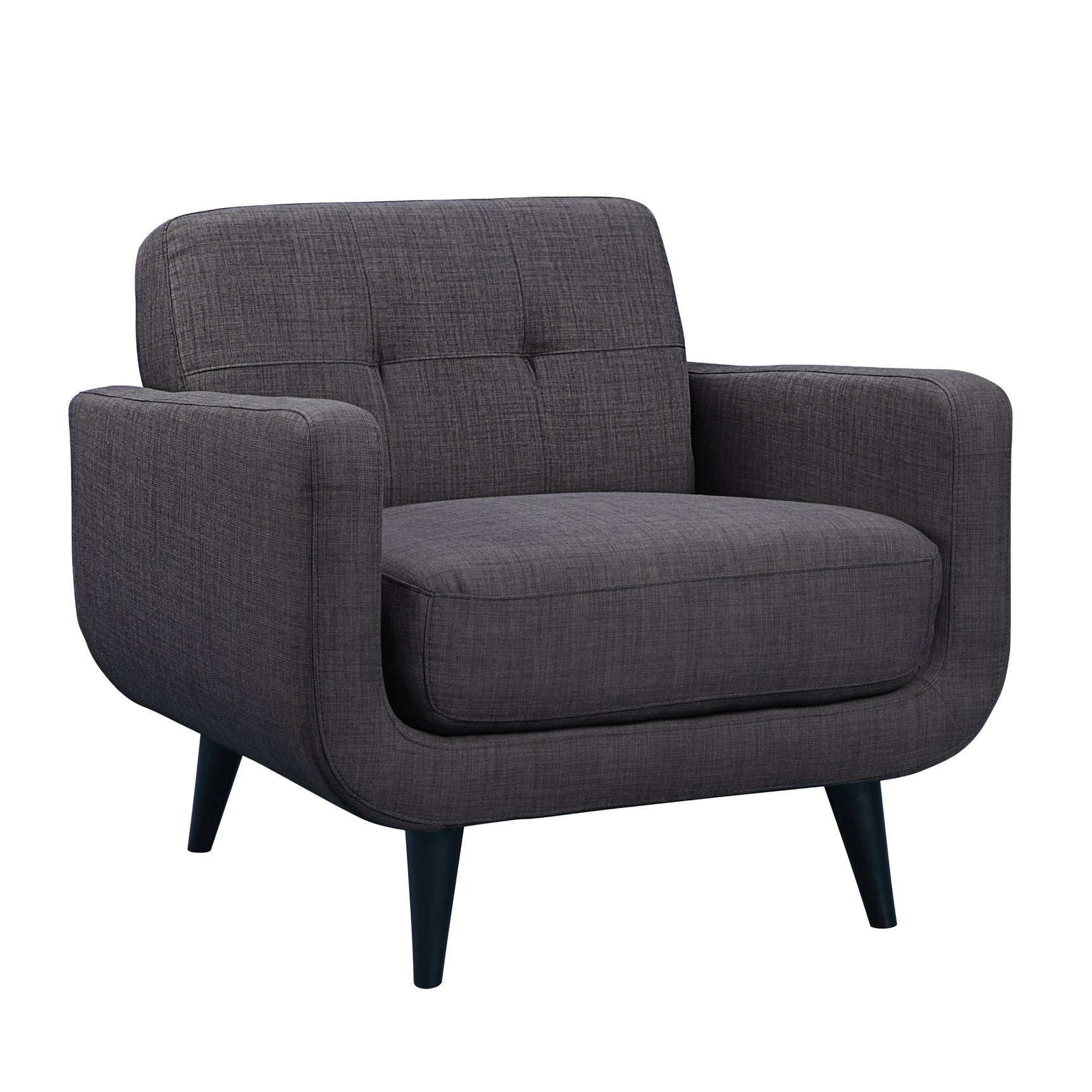 Hadley 4480 KD Chair Heirloom Charcoal - Tampa Furniture Outlet