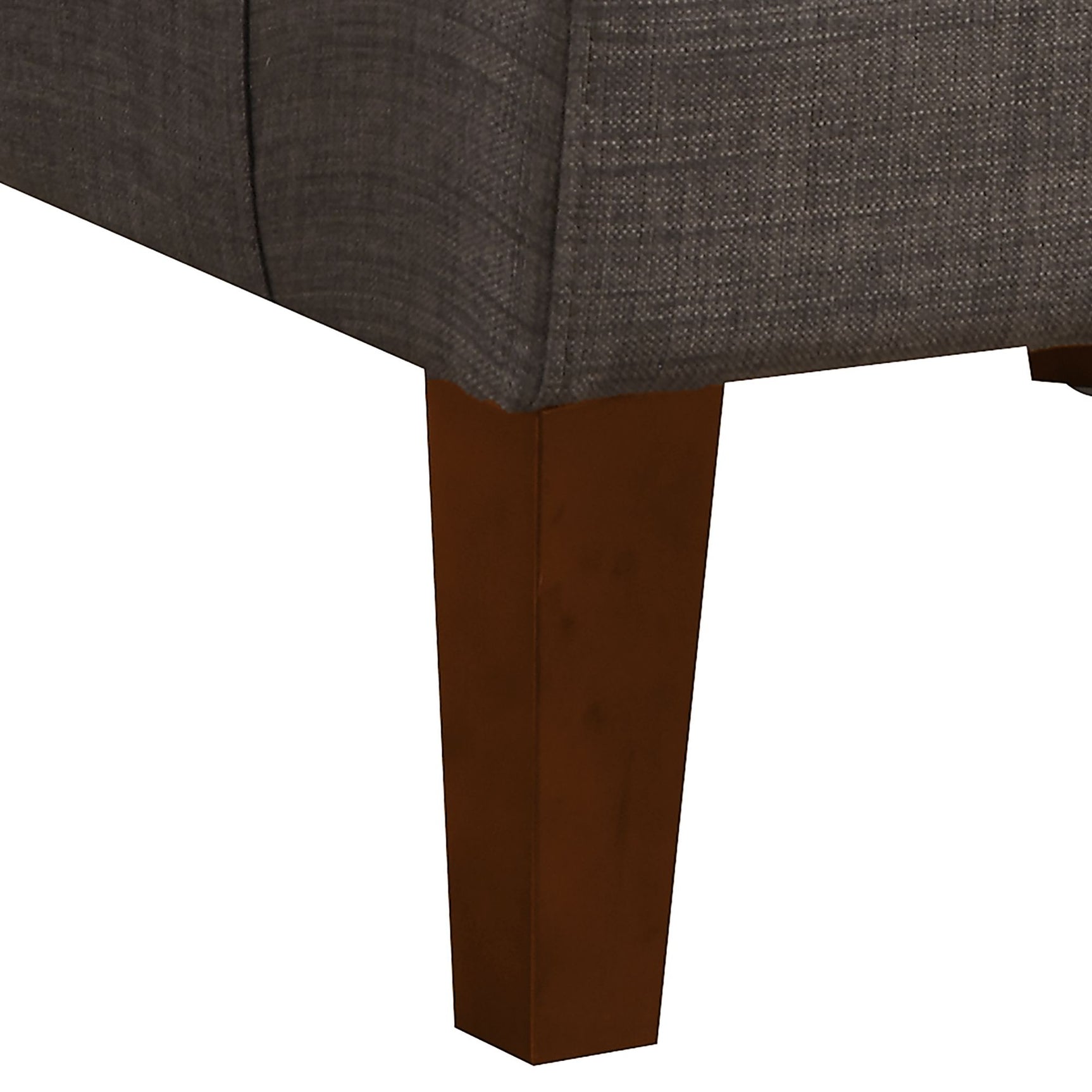 Kori 724 Chair W/Chrome Nails Heirloom Charcoal (ISTA 3) - Tampa Furniture Outlet