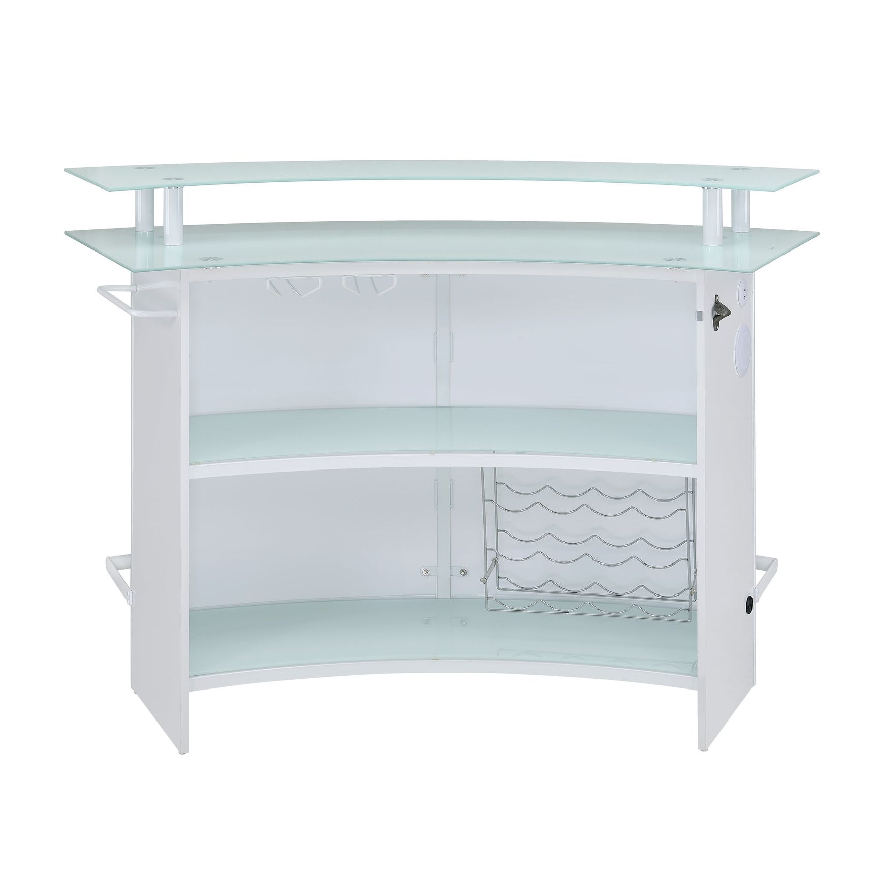 Valentina Bar Table in White