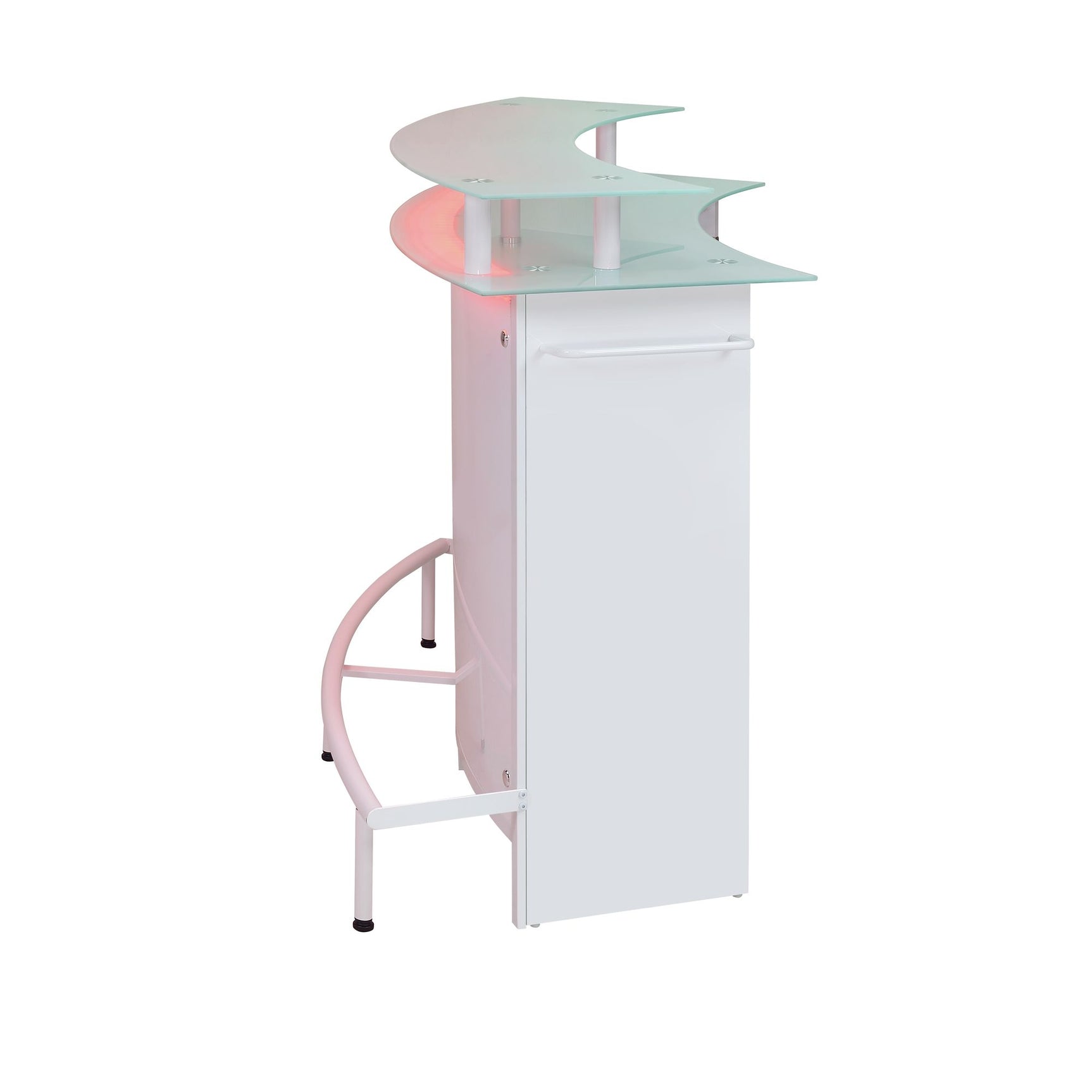 Valentina Bar Table in White
