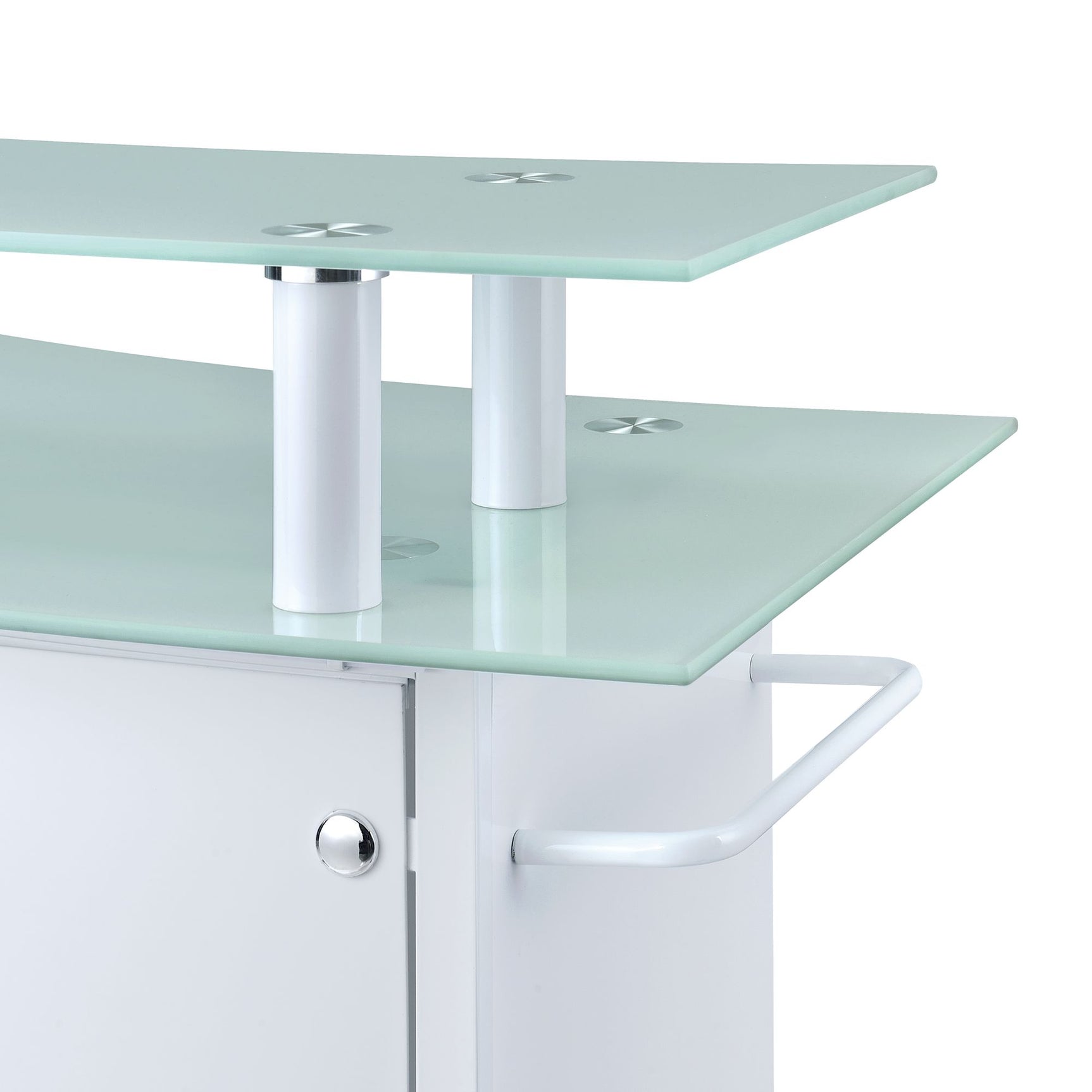 Valentina Bar Table in White