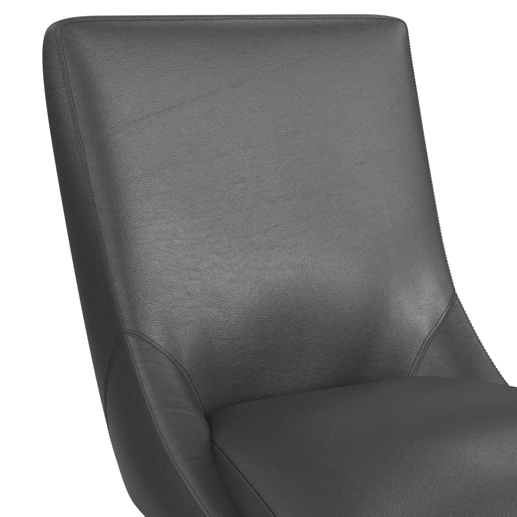 Villanova Swivel Counter Stool with Pewter PU in Espresso (2 Per Carton) - Tampa Furniture Outlet