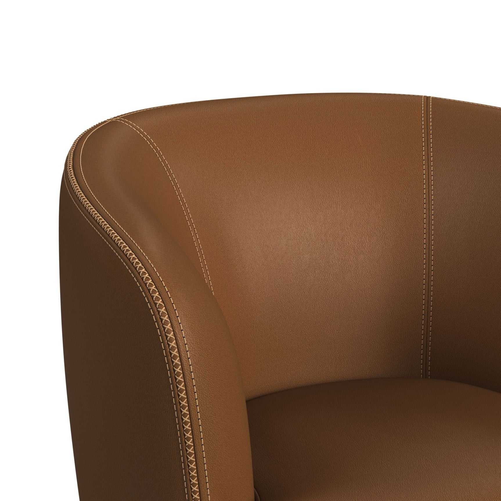 Vito Swivel Chair in Pebble Tan - Tampa Furniture Outlet
