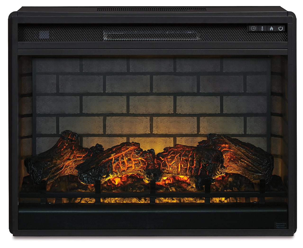 Entertainment Accessories Electric Infrared Fireplace Insert - Tampa Furniture Outlet