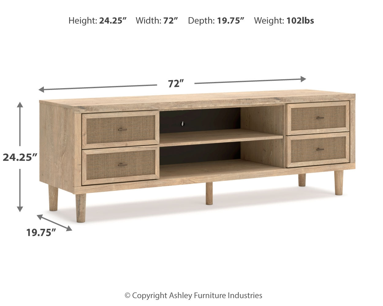 Cielden TV Stand - Tampa Furniture Outlet