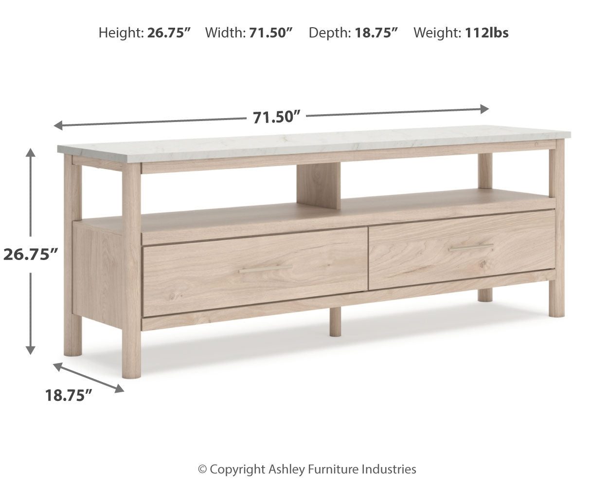 Cadmori TV Stand - Tampa Furniture Outlet