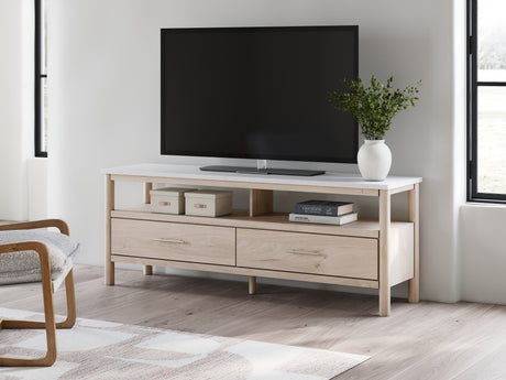 Tampa Furniture Outlet - Ashley Furniture - Cadmori TV Stand - 72" / Brown - W2614-68