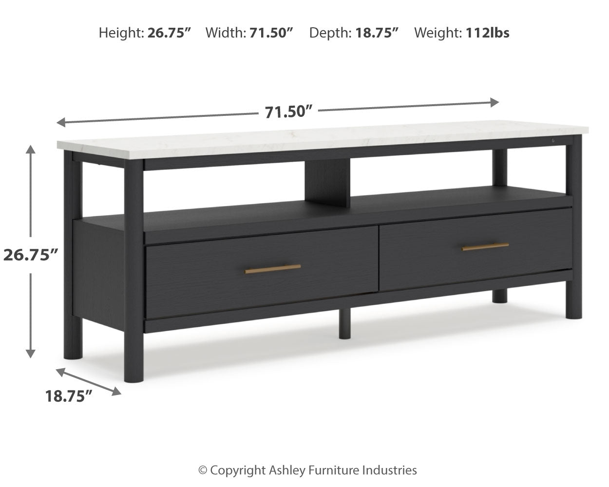 Cadmori TV Stand - Tampa Furniture Outlet