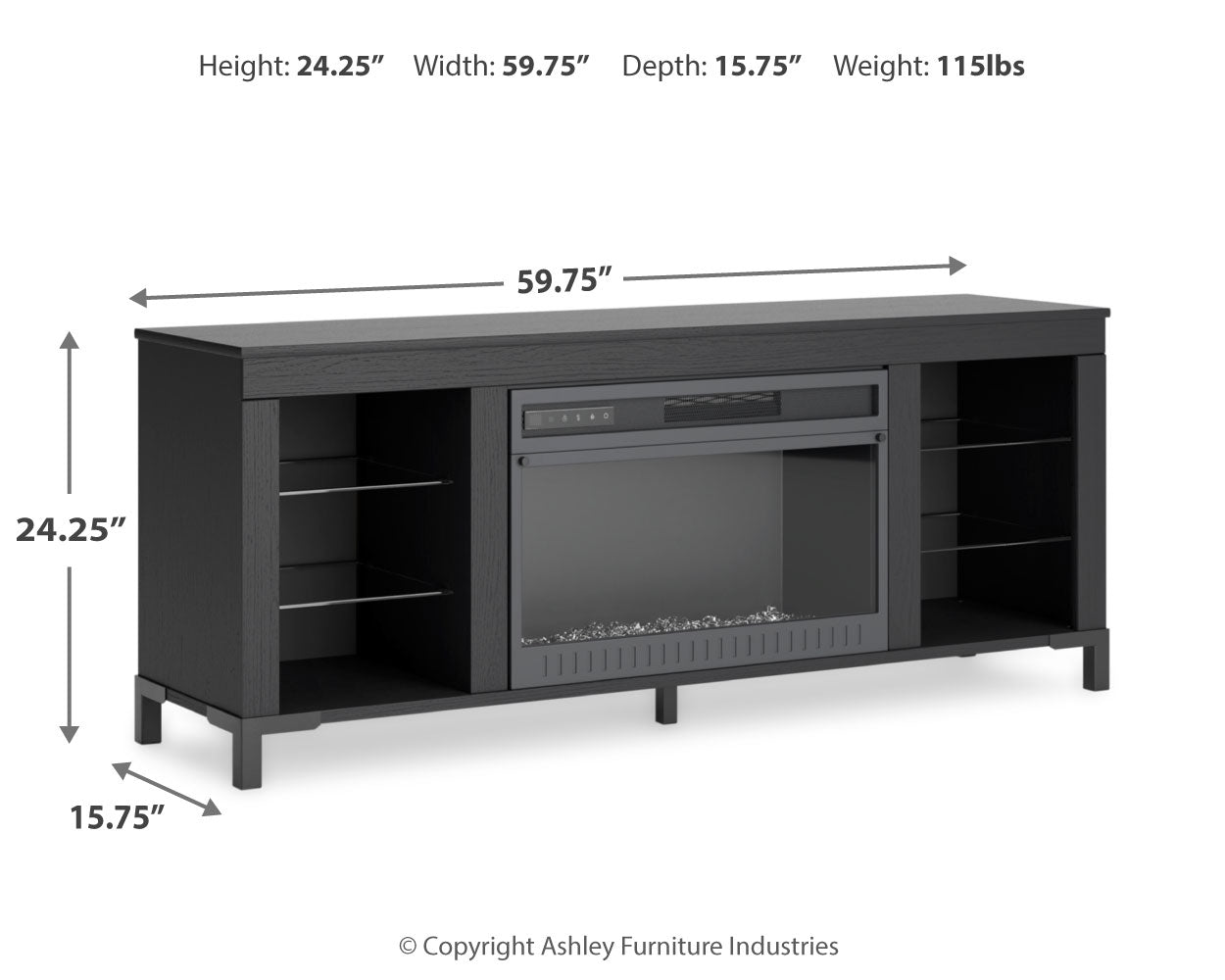 Cayberry TV Stand - Tampa Furniture Outlet