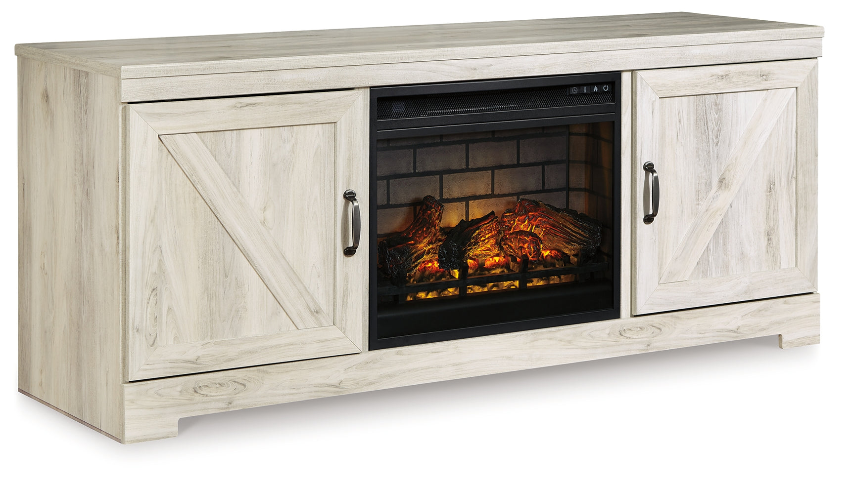 Bellaby 63" TV Stand with Electric Fireplace - Tampa Furniture Outlet