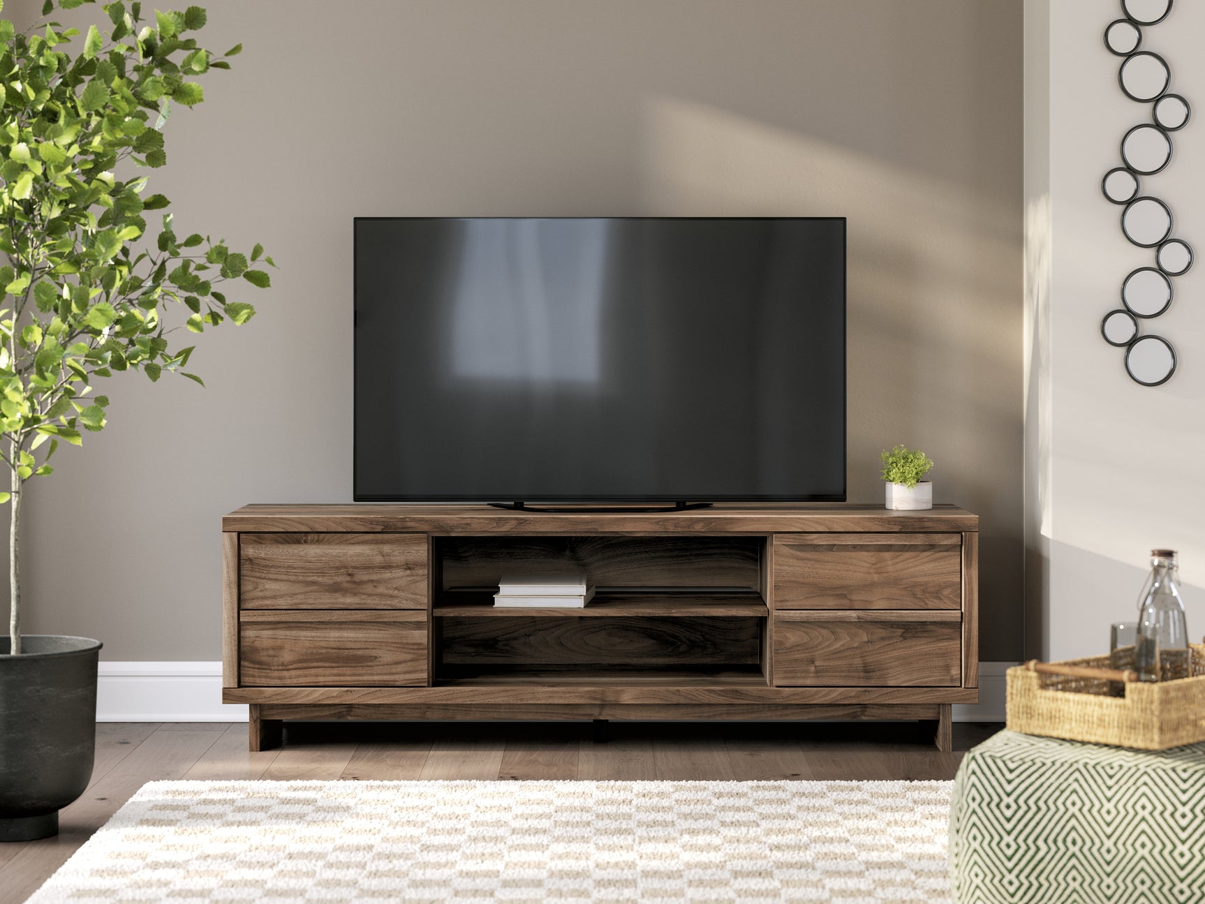 Zadilyn 72" TV Stand - Tampa Furniture Outlet