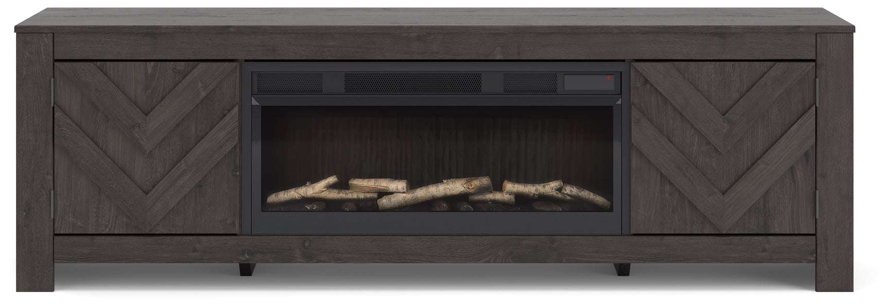 Cayboni 71" TV Stand with Electric Fireplace - Tampa Furniture Outlet