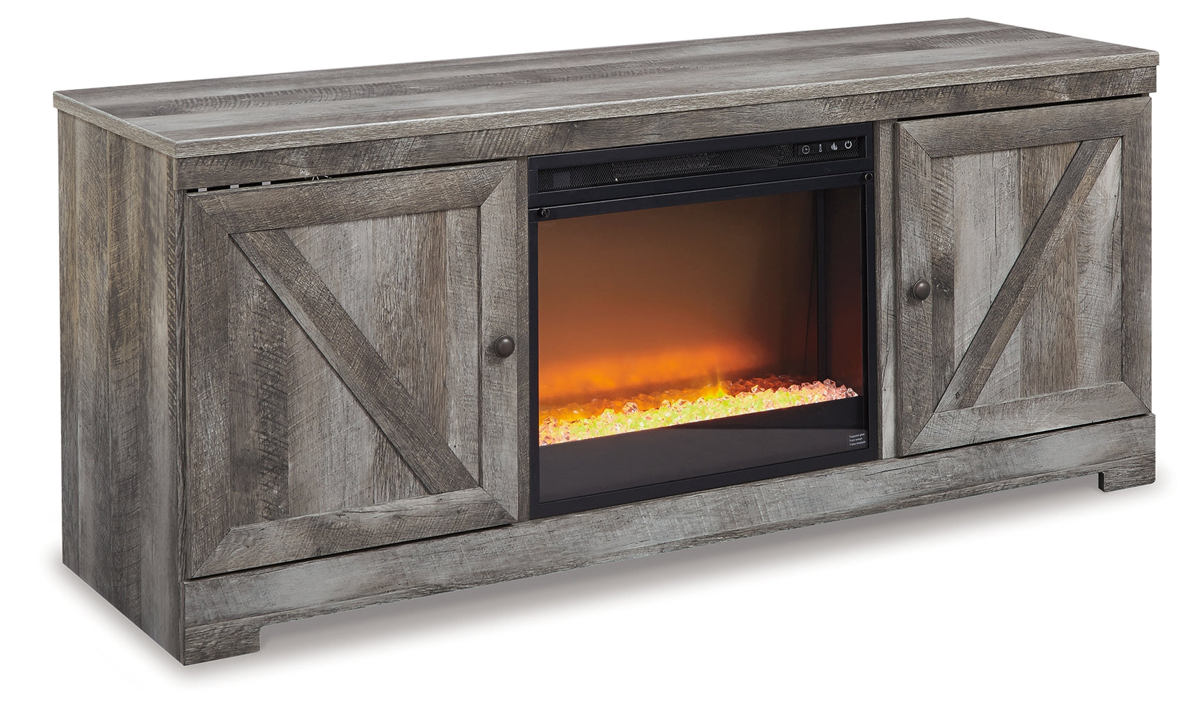 Wynnlow 63" TV Stand with Electric Fireplace - Tampa Furniture Outlet