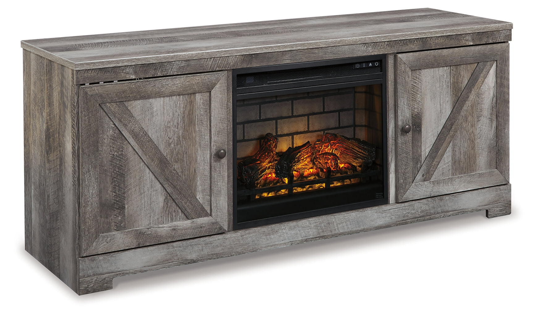Wynnlow 63" TV Stand with Electric Fireplace - Tampa Furniture Outlet