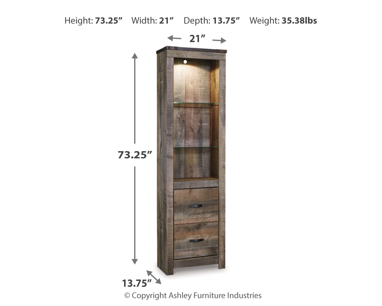 Trinell Entertainment Center - Tampa Furniture Outlet