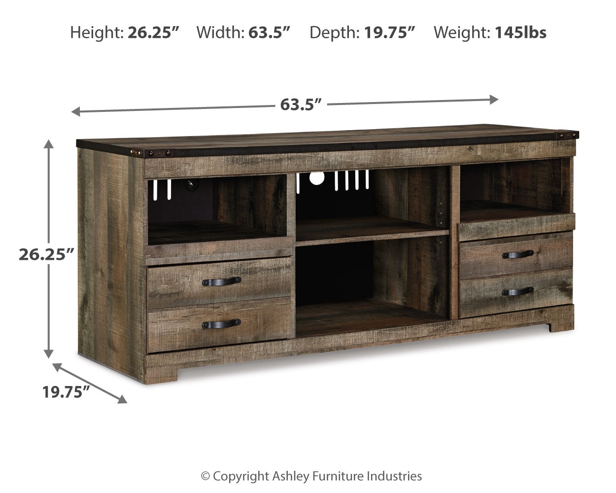 Trinell TV Stand - Tampa Furniture Outlet