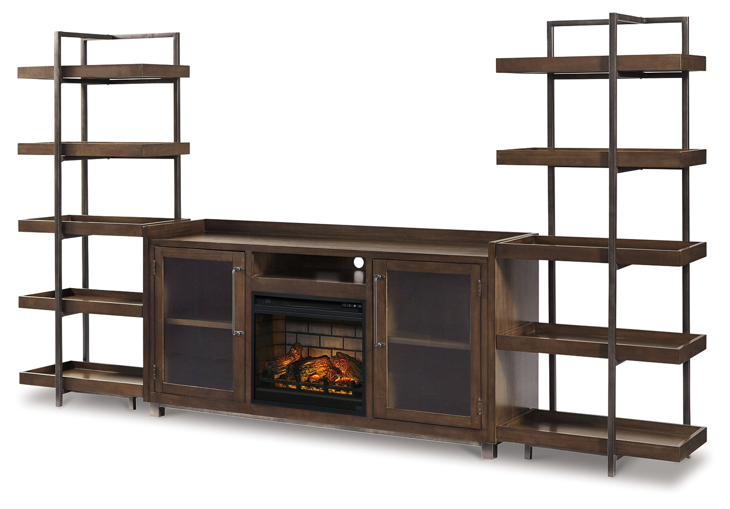 Starmore 3-Piece Wall Unit with Electric Fireplace - Tampa Furniture Outlet