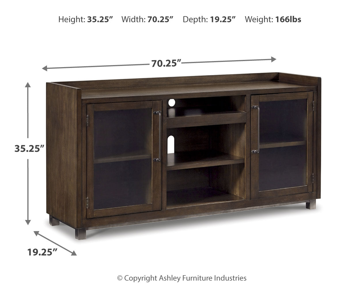 Starmore 70" TV Stand - Tampa Furniture Outlet