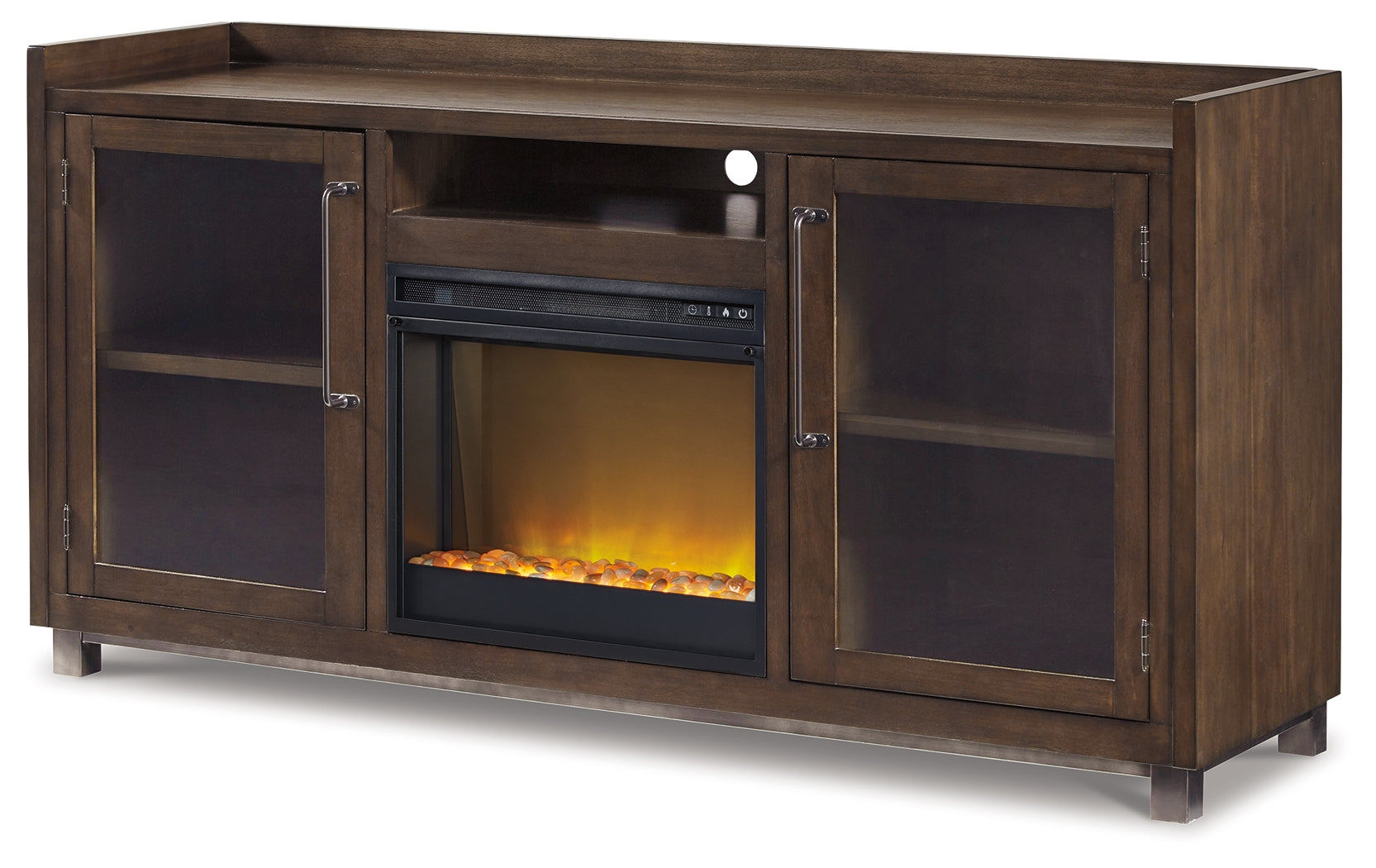 Starmore 70" TV Stand with Electric Fireplace - Tampa Furniture Outlet