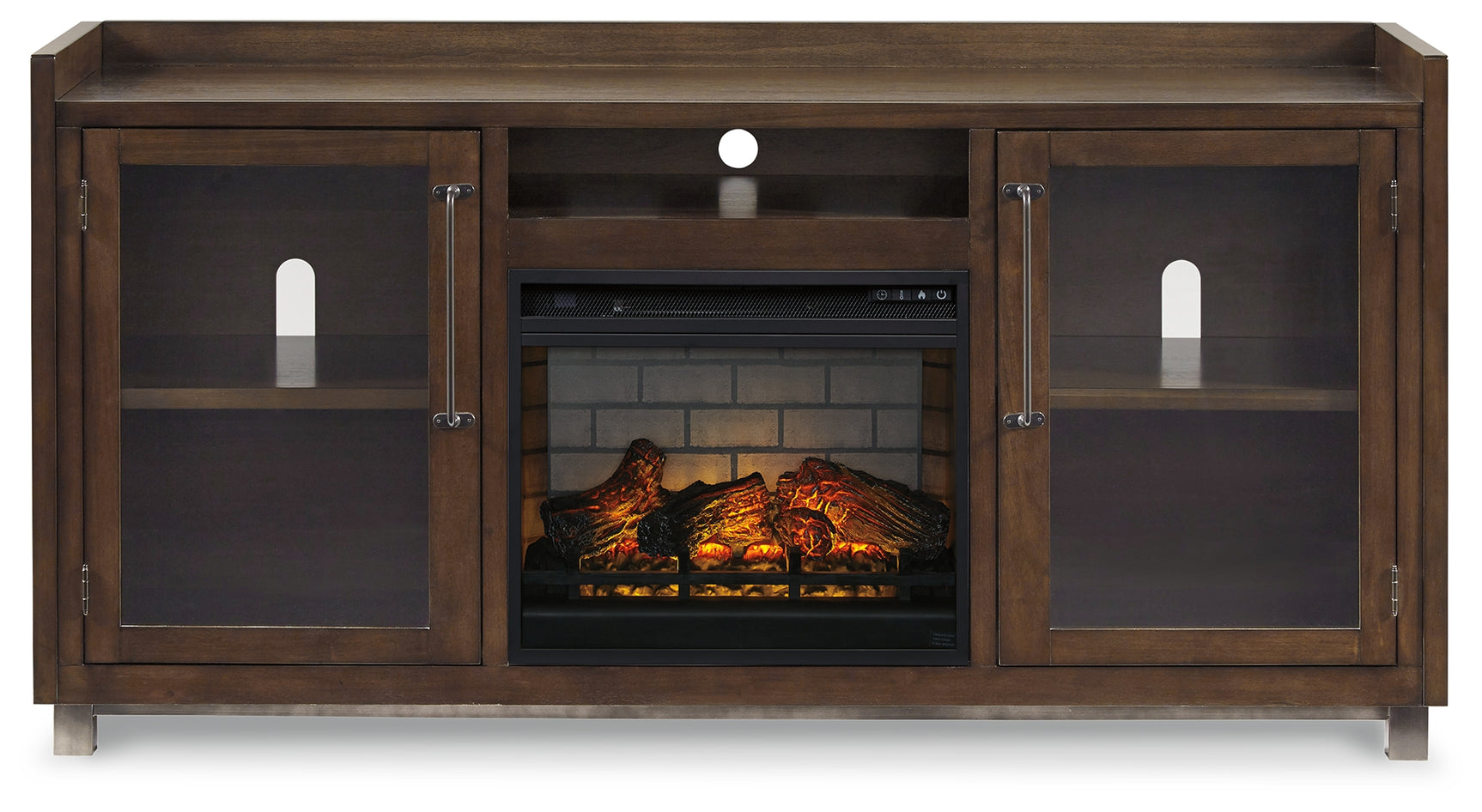 Starmore 70" TV Stand with Electric Fireplace - Tampa Furniture Outlet