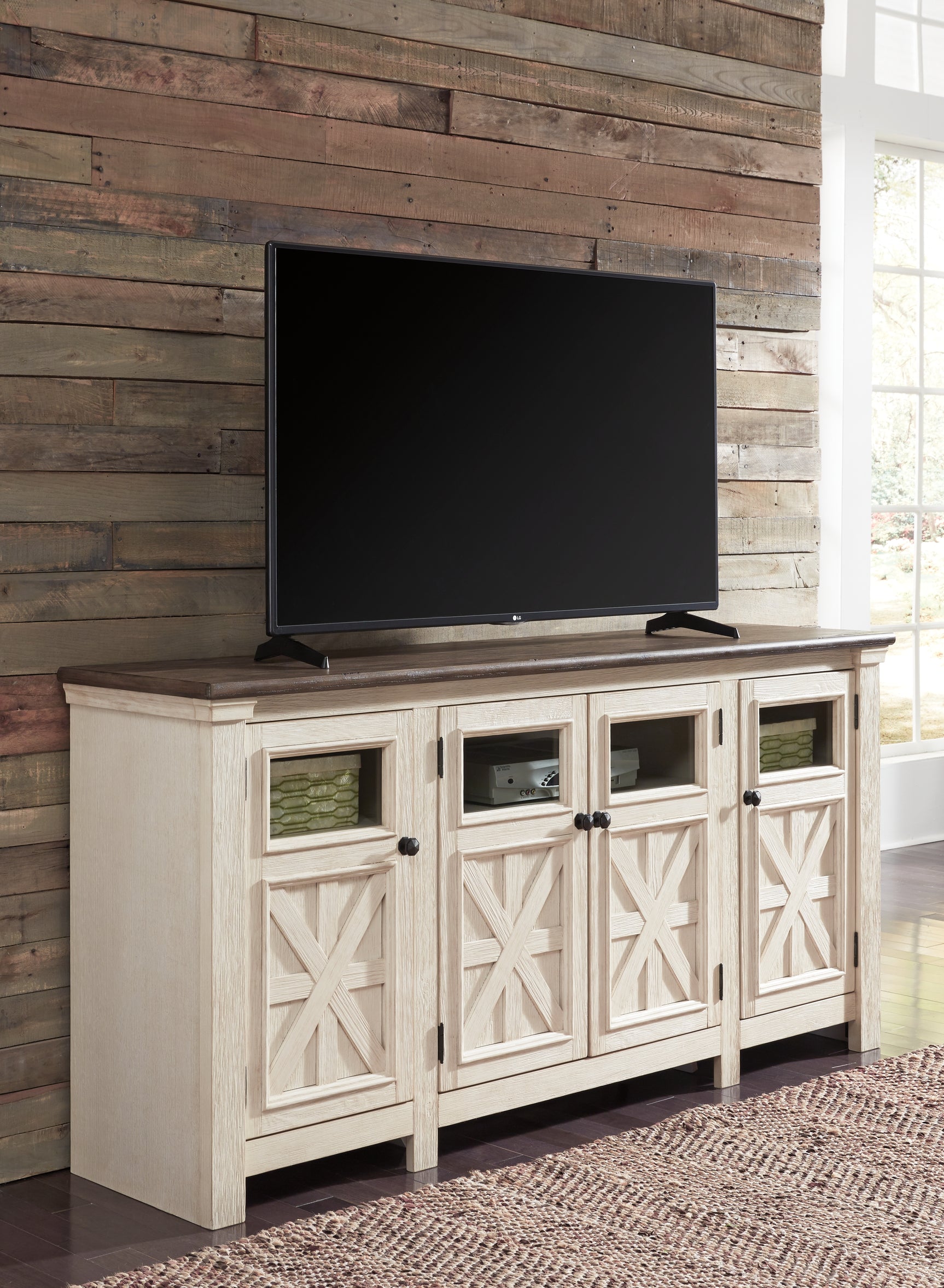 Bolanburg 74" TV Stand - Tampa Furniture Outlet