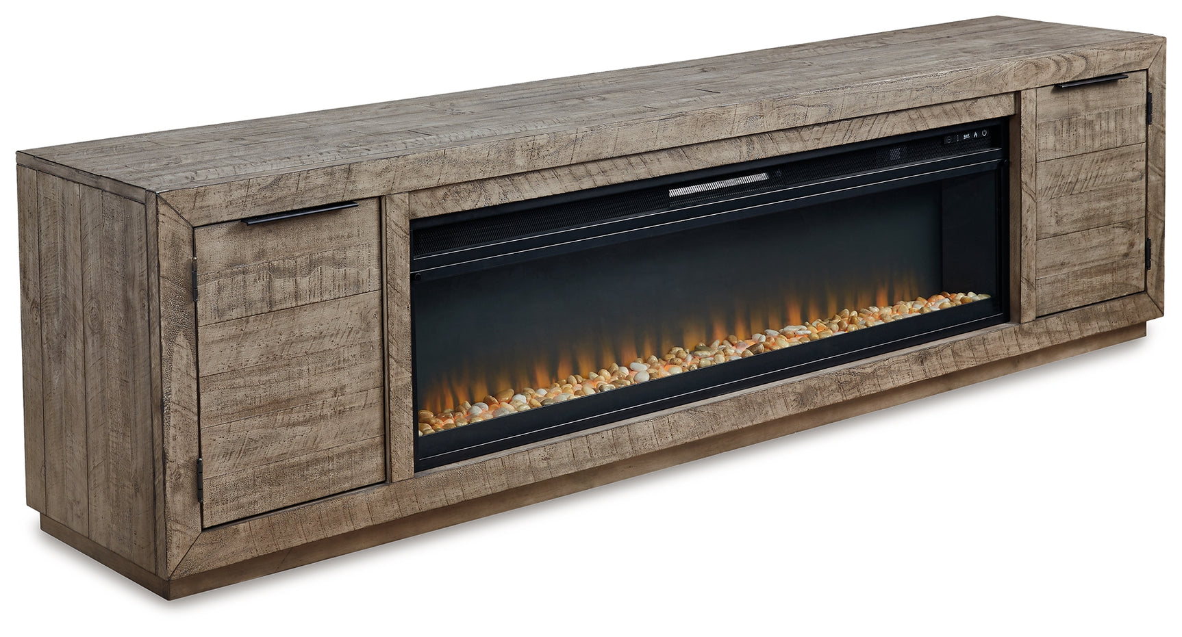 Krystanza TV Stand with Electric Fireplace - Tampa Furniture Outlet