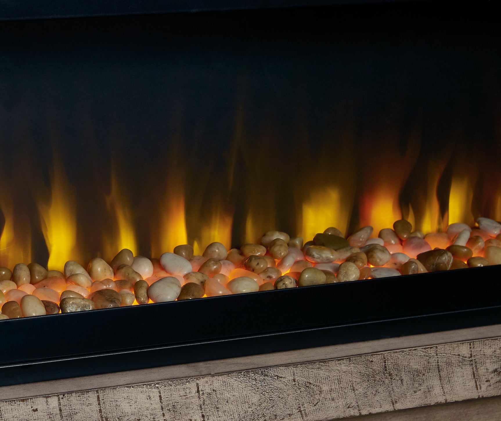 Krystanza TV Stand with Electric Fireplace - Tampa Furniture Outlet